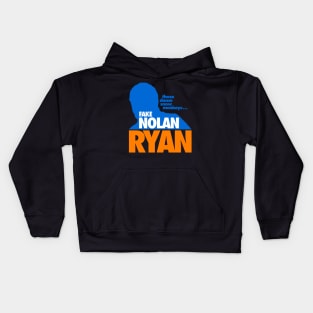 Fake Nolan Ryan Kids Hoodie